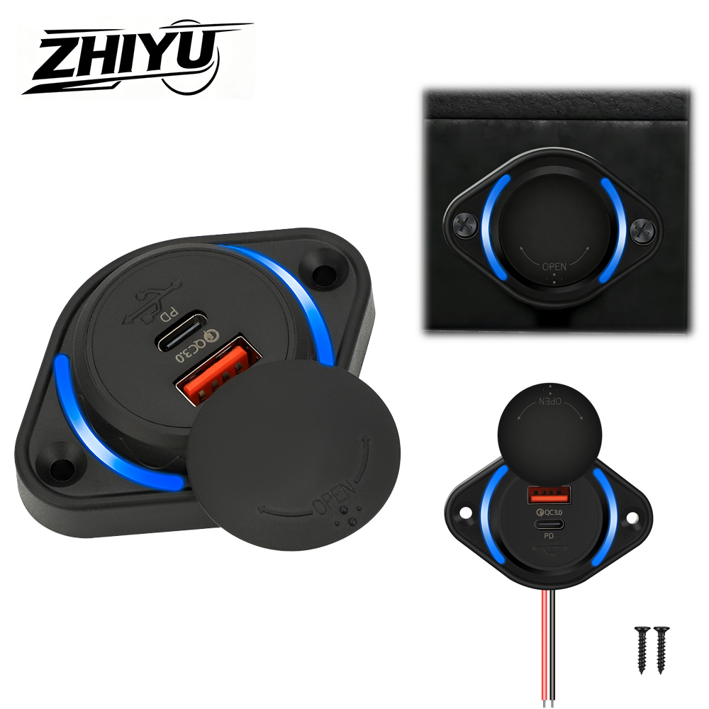 Car Accessories Qc - ZHIYU QC 3.0 Pengisi Daya USB