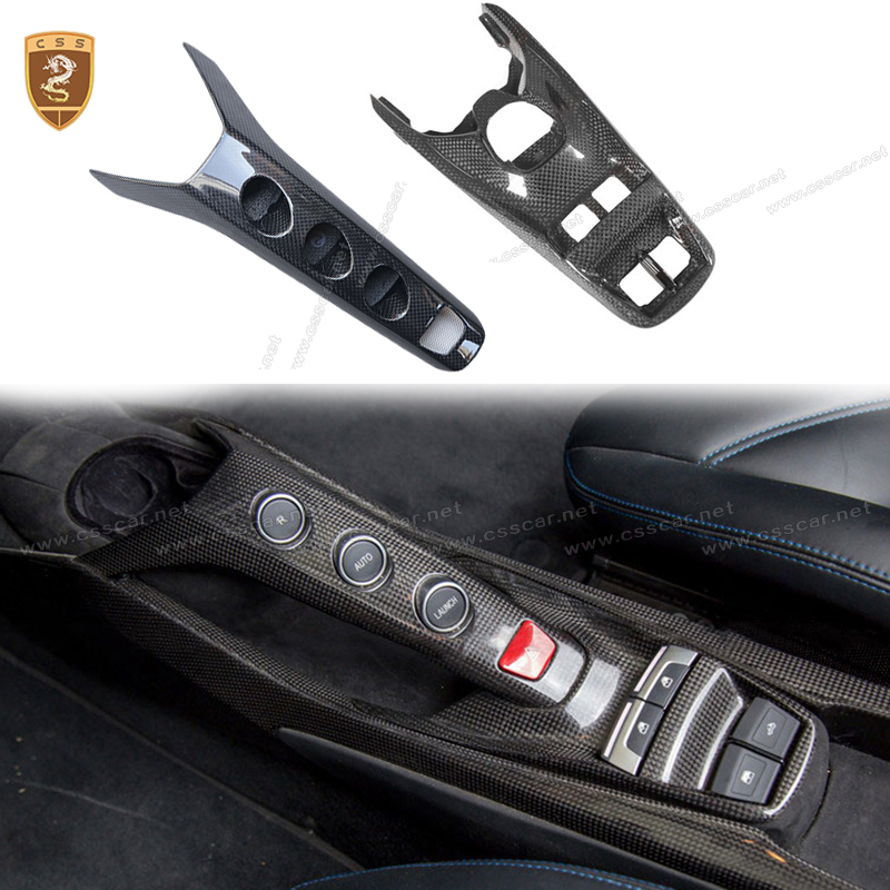 Car Accessories Window - Sarung Panel sakelar kontrol pusat mobil