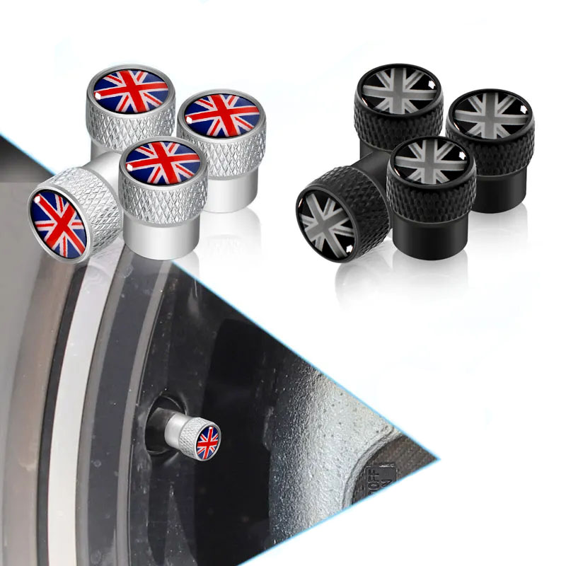 Car Accessories Uk - 4 Buah/Set Penutup Katup Ban Roda