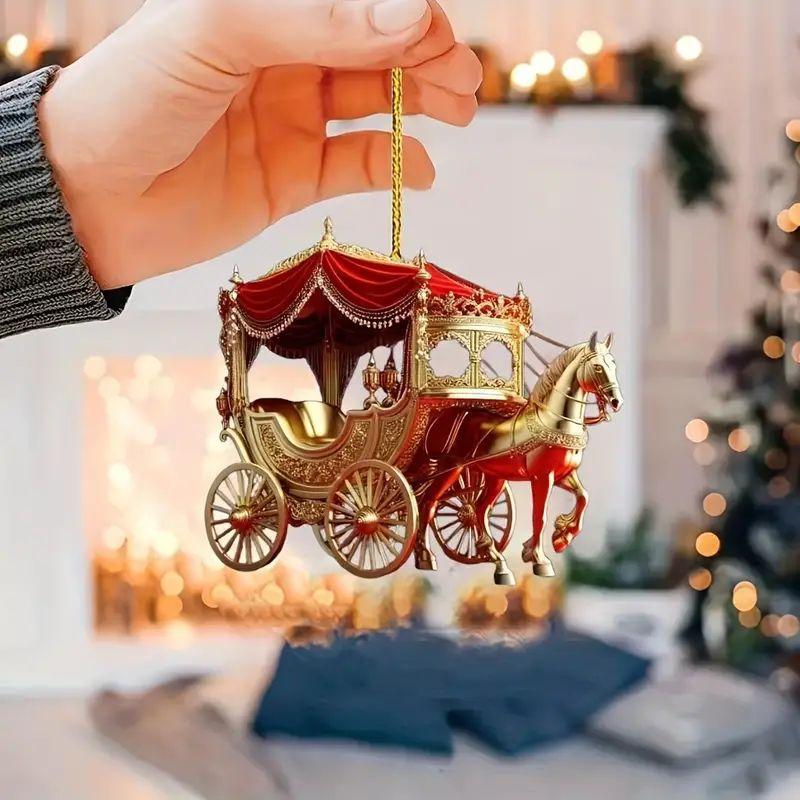 Car Accessories Walmart - 1 Buah Ornamen Natal Bentuk Kereta