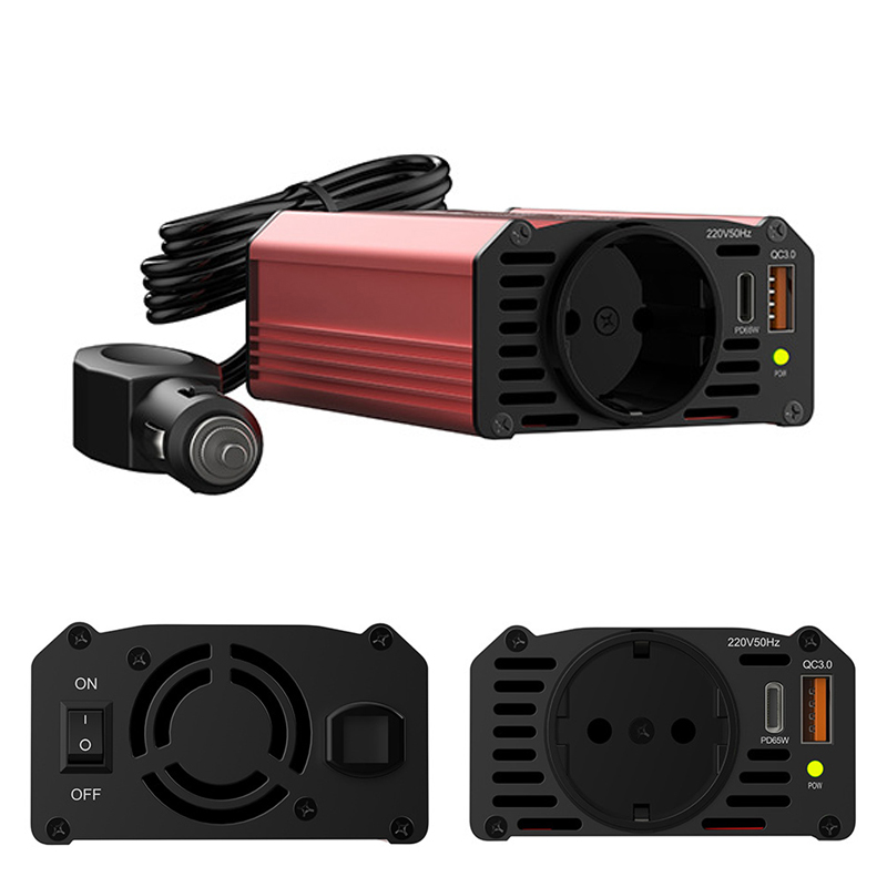 Car Accessories Qc - Pengisi Daya Soket Mobil PD65W 300W
