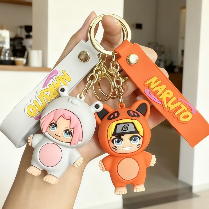 Car Accessories Japan - Gantungan Kunci Kartun Naruto Versi Q