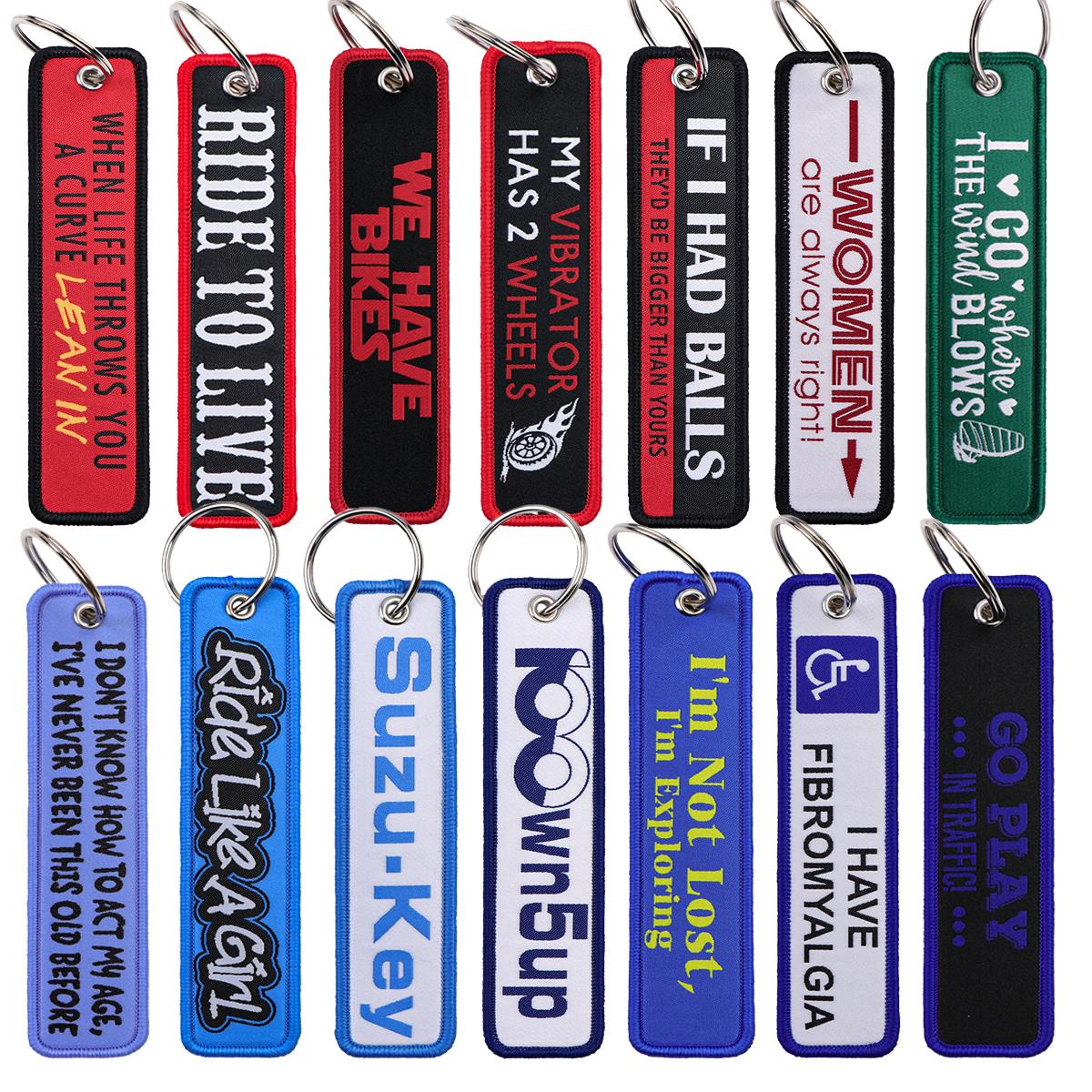 1 Buah Gantungan Kunci Bordir  - Car Accessories Quotation ulasan dan harga