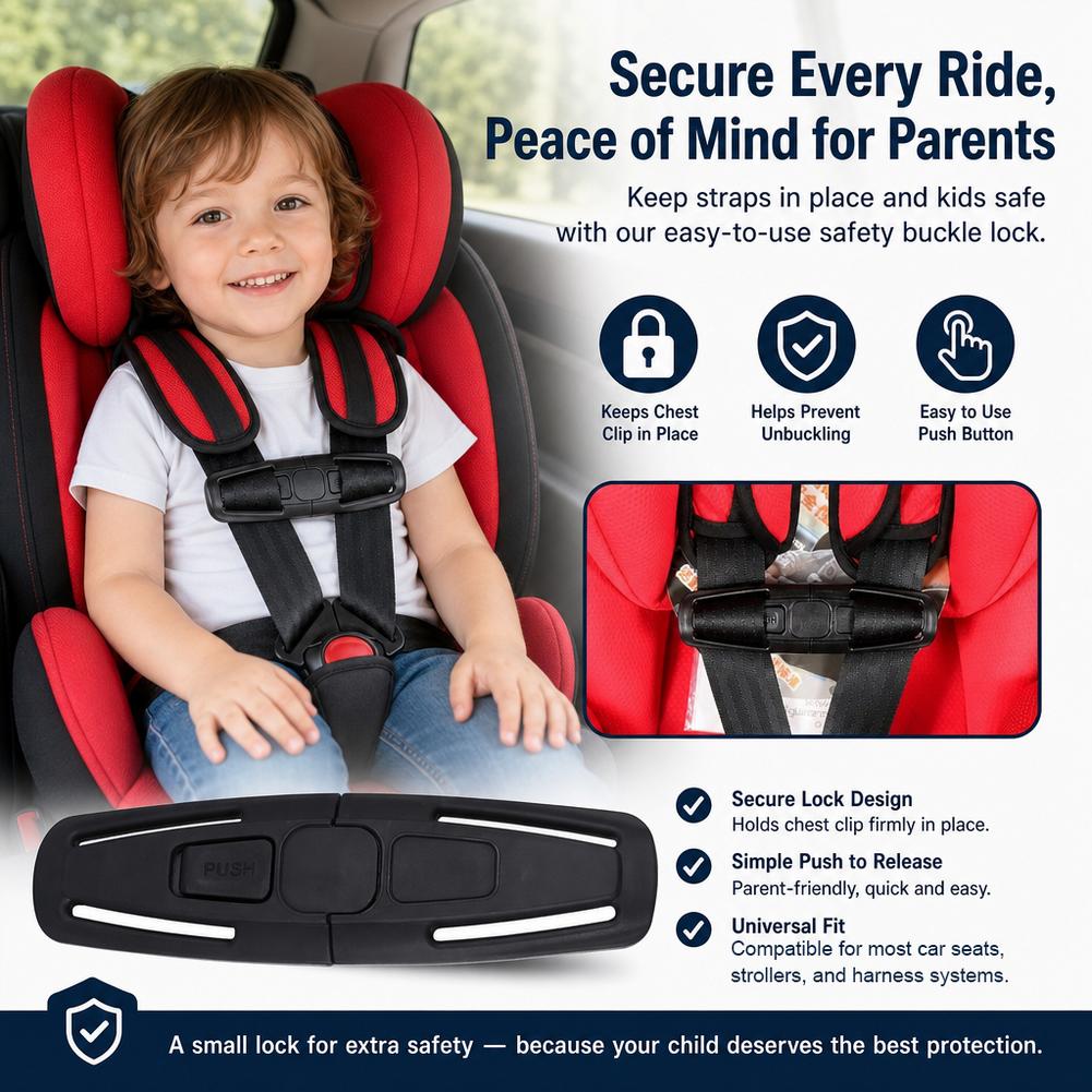 Klip Tali Pengaman Kursi Anak  - Car Accessories For Baby ulasan dan harga