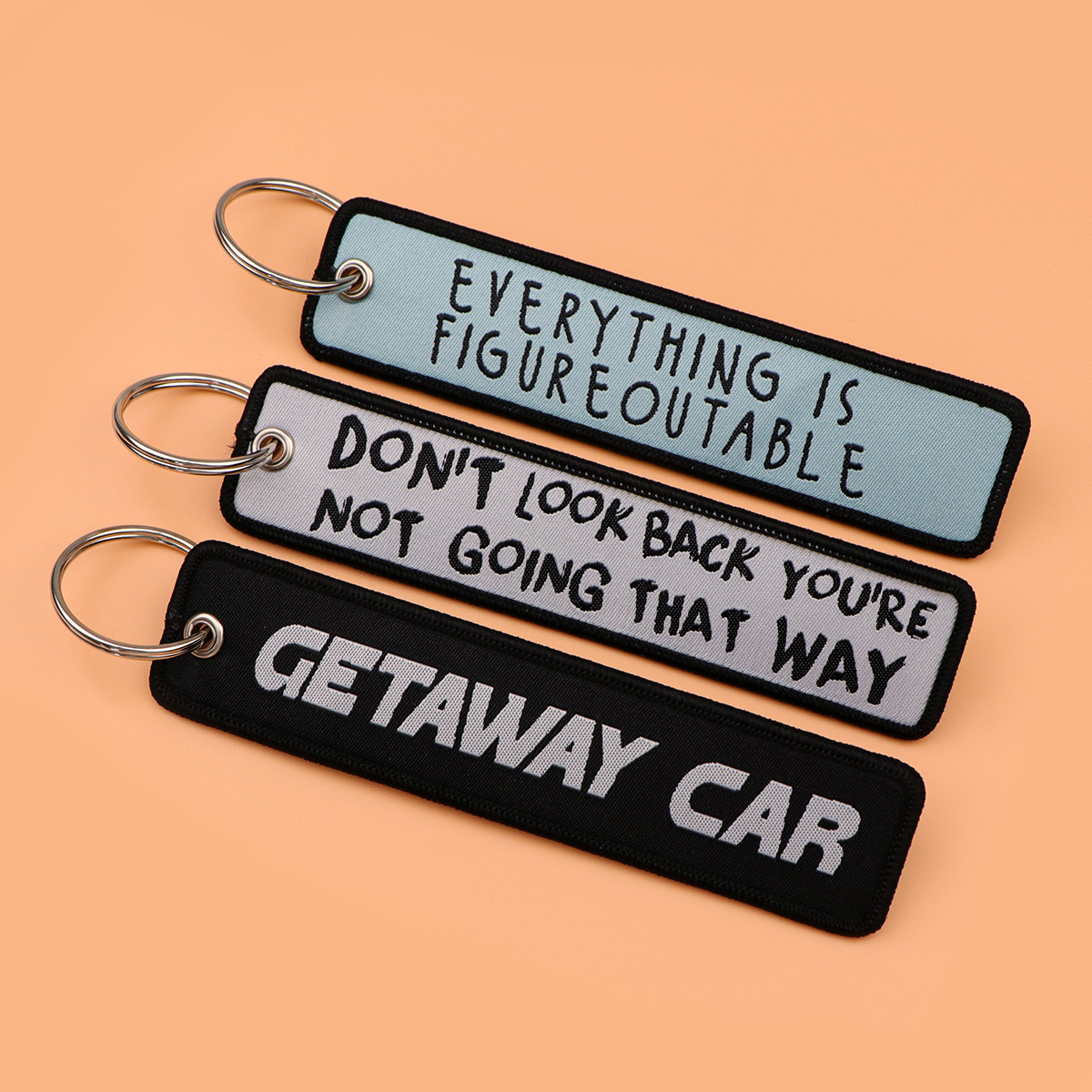 1 Buah Gantungan Kunci Bordir  - Car Accessories Quotation ulasan dan harga