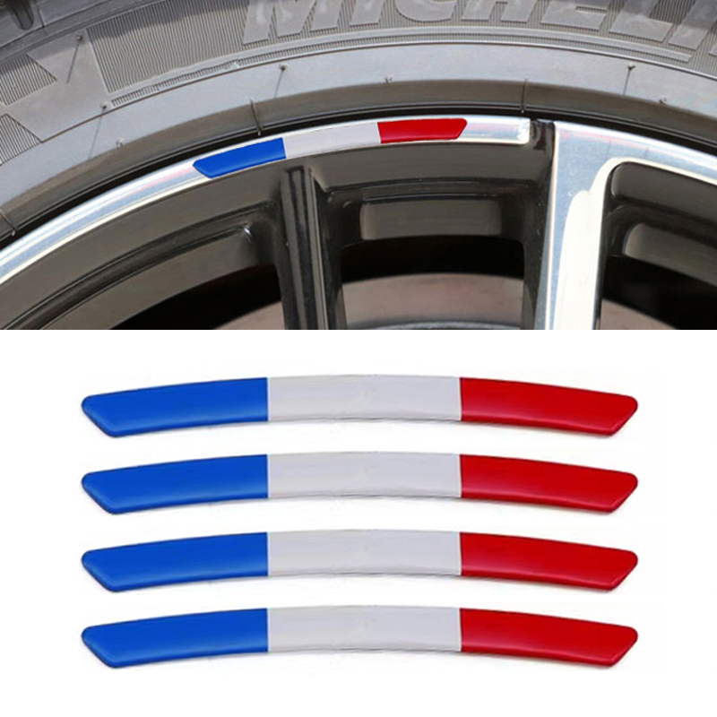 4 Buah Stiker Roda Logam Campu - Car Accessories Uk ulasan dan harga