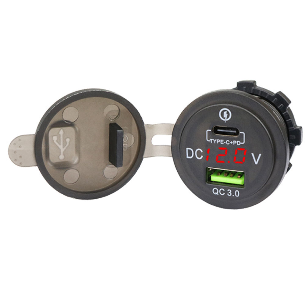 Stopkontak LED QC 3.0 Soket Vo - Car Accessories Qc ulasan dan harga