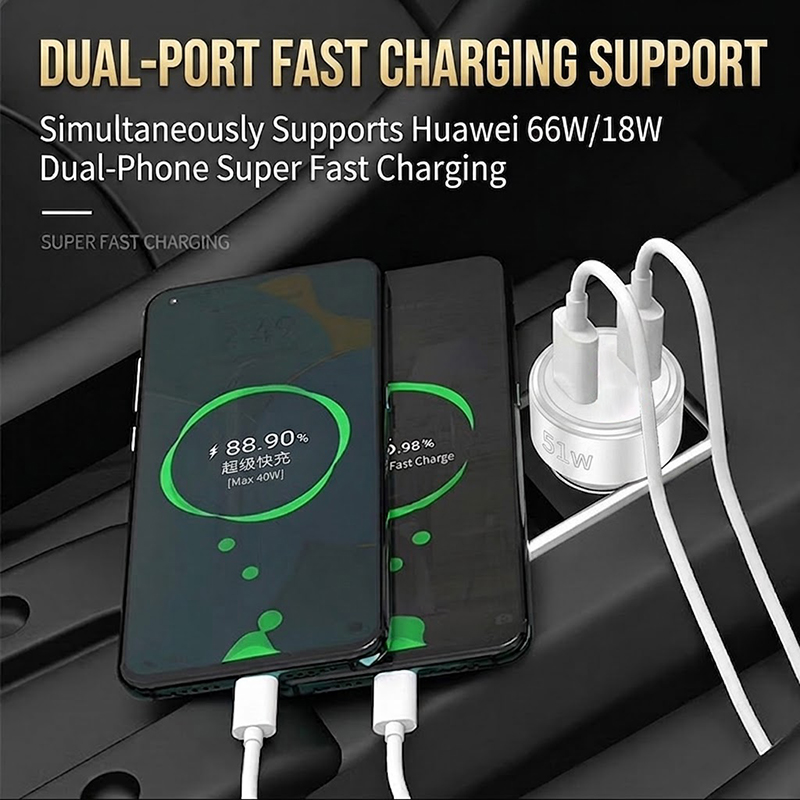 Pengisi Daya Mobil USB Dual Po - Car Accessories Qc ulasan dan harga