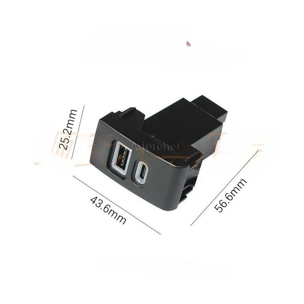 1 PC Soket Pengisi Daya Ponsel - Car Accessories Qc ulasan dan harga