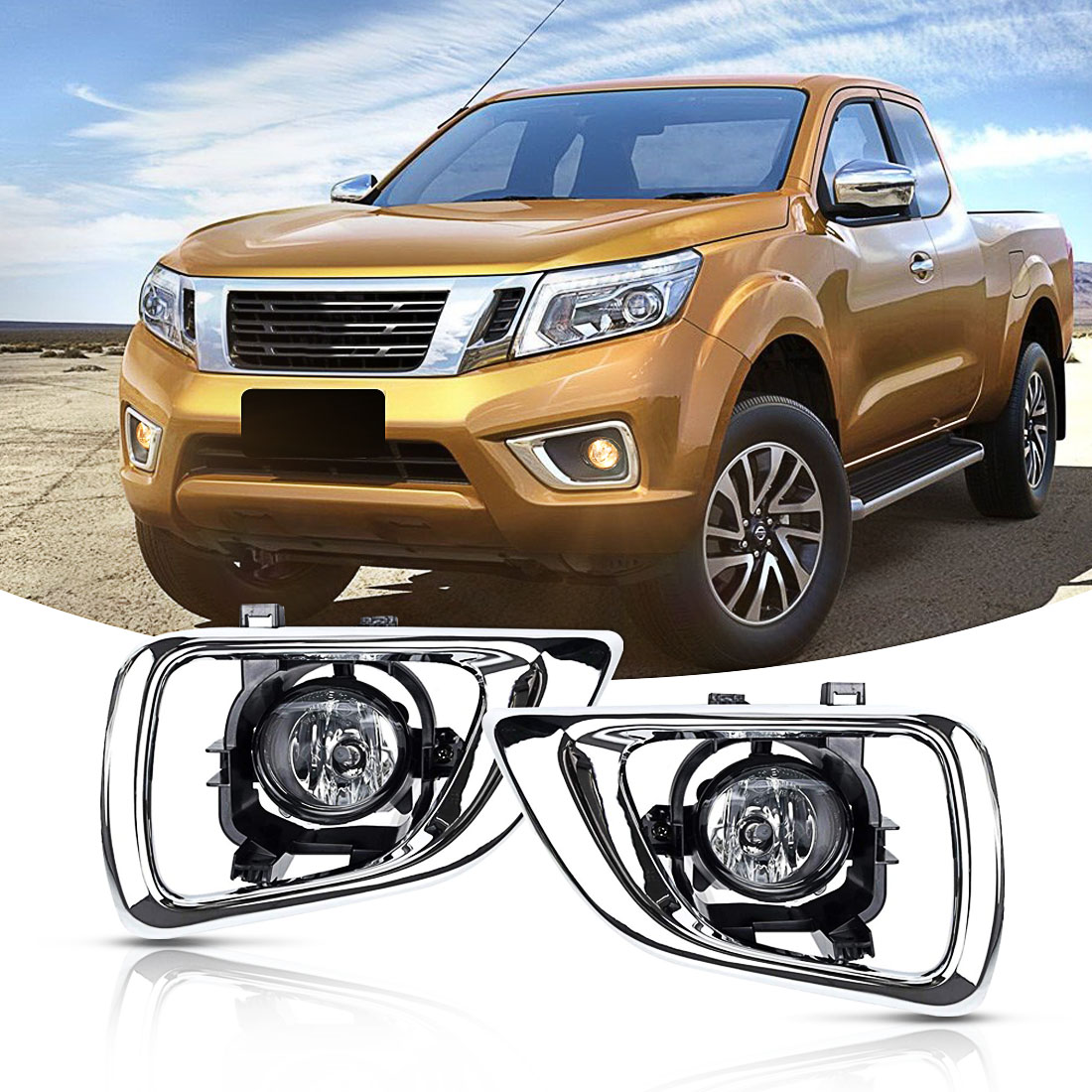 Lampu kabut LED untuk Nissan N - Car Accessories For Road Trip ulasan dan harga