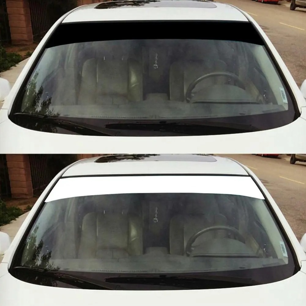 135X21CM Stiker Garis Spanduk  - Car Accessories Banner ulasan dan harga