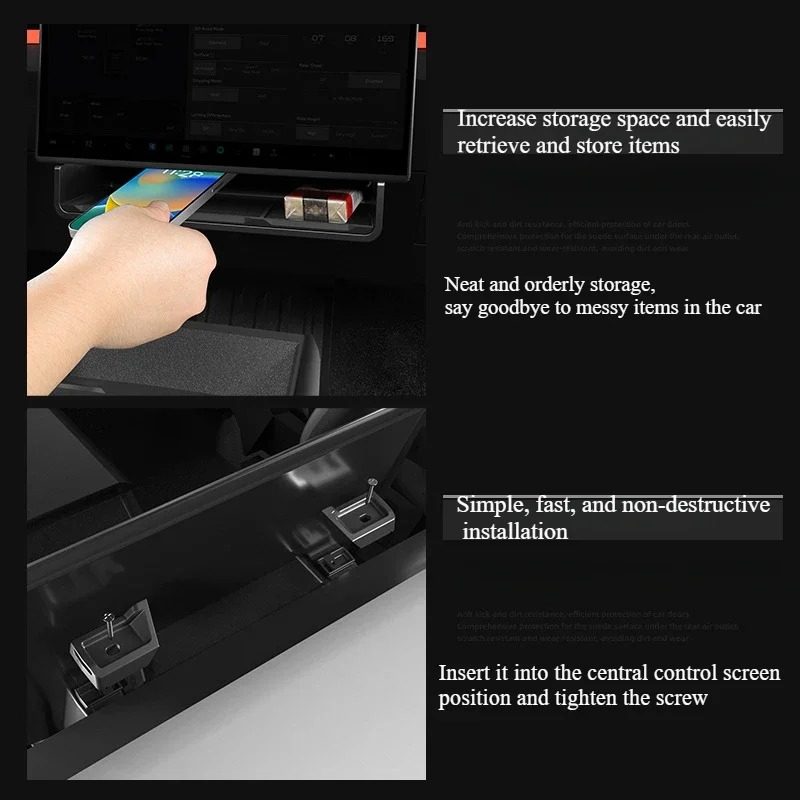 Kotak Penyimpanan Bawah Layar  - Car Seat Organizer ulasan dan harga