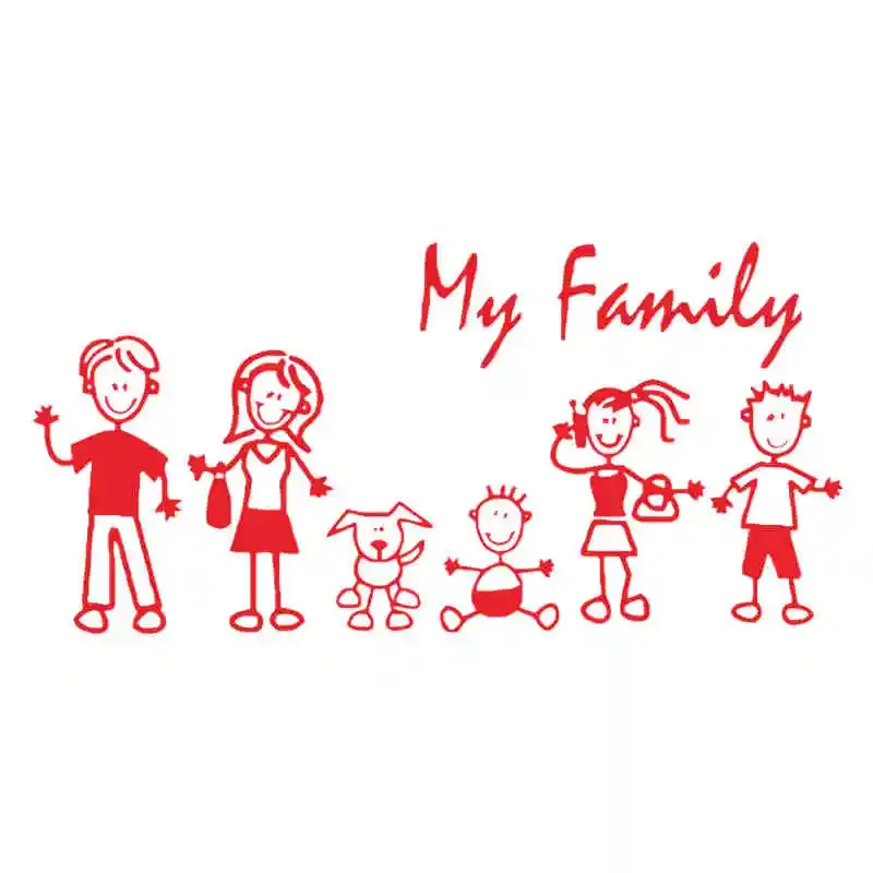 Stiker Mobil Keluarga Tongkat  - Car Accessories For Baby ulasan dan harga