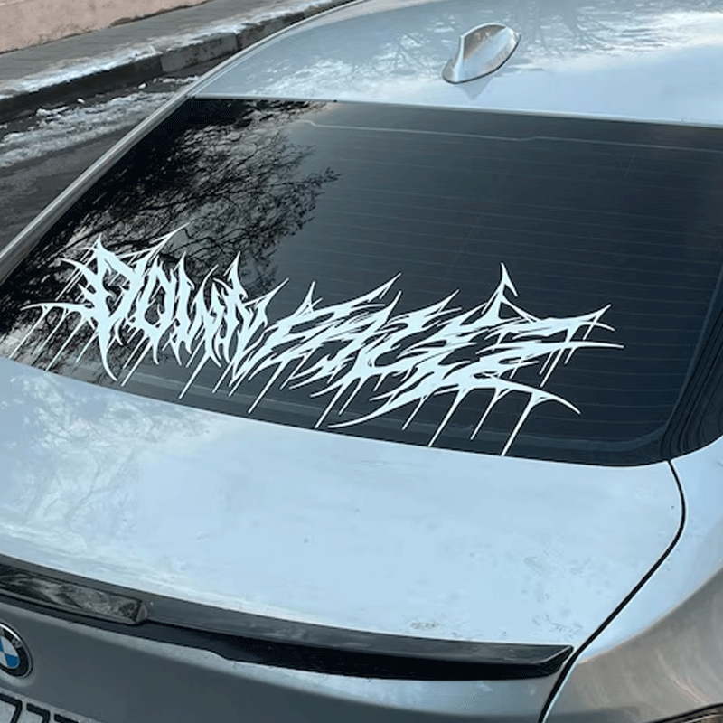 Stiker Mobil JDM Dekorasi Bann - Car Accessories Banner ulasan dan harga