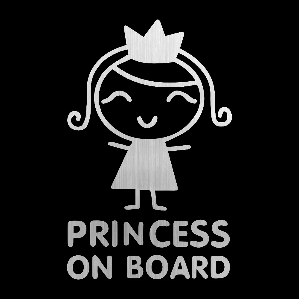 Stiker Mobil Kepribadian Putri - Car Accessories For Baby ulasan dan harga