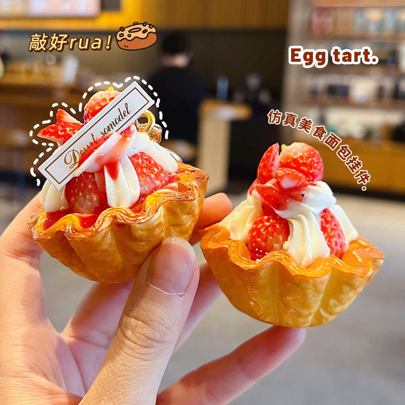 Gantungan Kunci Tart Telur Str - Car Accessories Japan ulasan dan harga