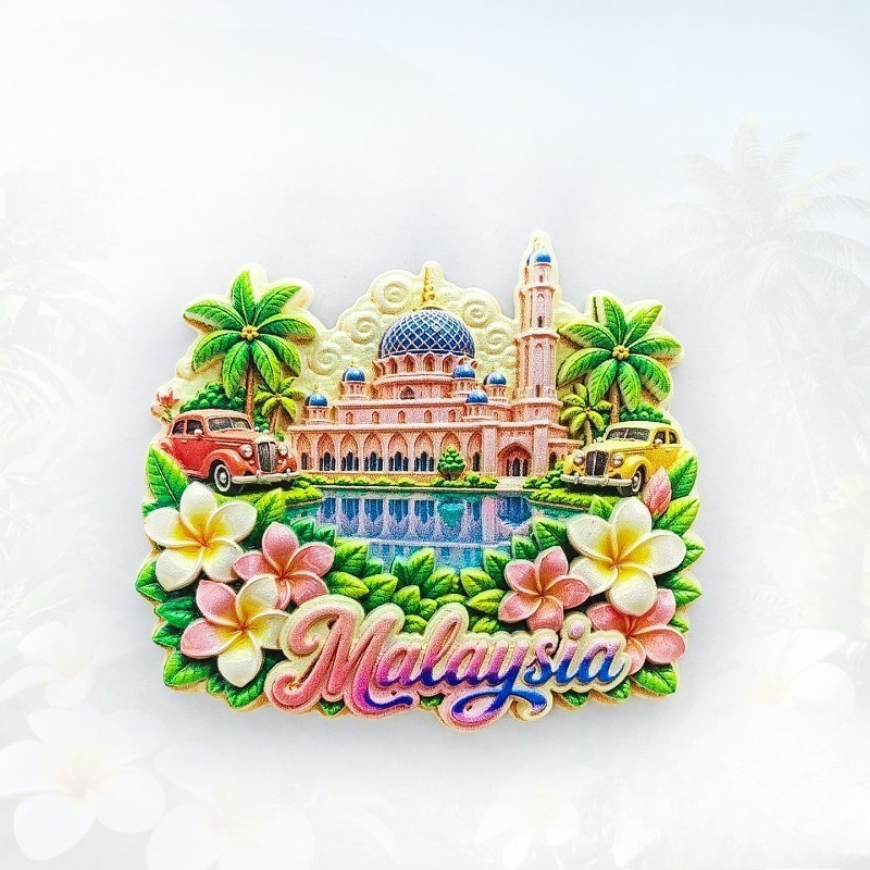 Magnet Kulkas Masjid Merah Mud - Car Accessories Malaysia ulasan dan harga