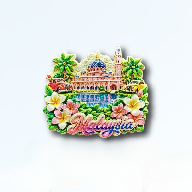 Magnet Kulkas Masjid Merah Mud - Car Accessories Malaysia ulasan dan harga