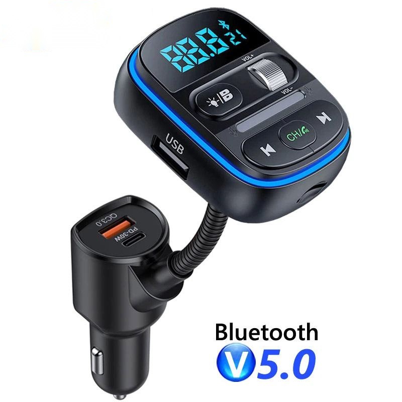 T77 Pemancar FM Bluetooth 5.0  - Car Accessories Qc ulasan dan harga