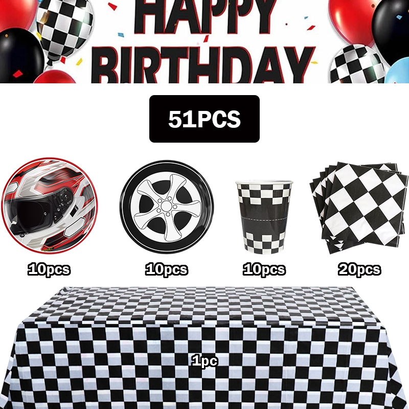 Set Perlengkapan Pesta Ulang T - Car Accessories Banner ulasan dan harga