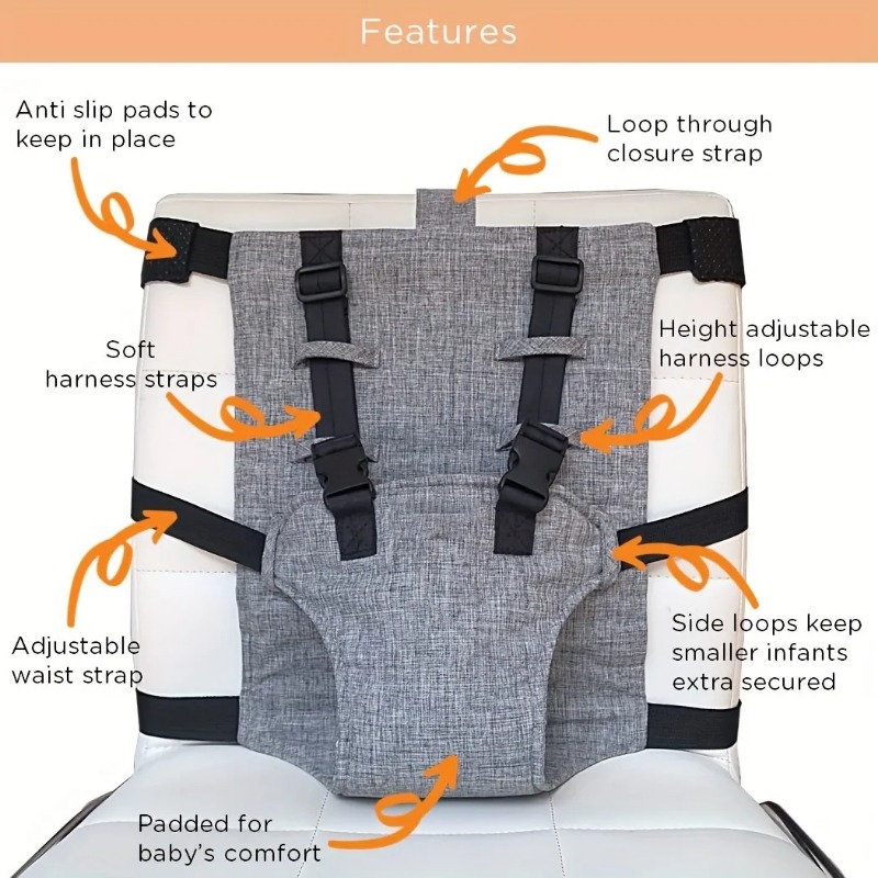 Sabuk Pengaman Kursi Makan Bay - Car Accessories For Baby ulasan dan harga